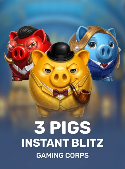 3 Pigs Instant Blitz game tile